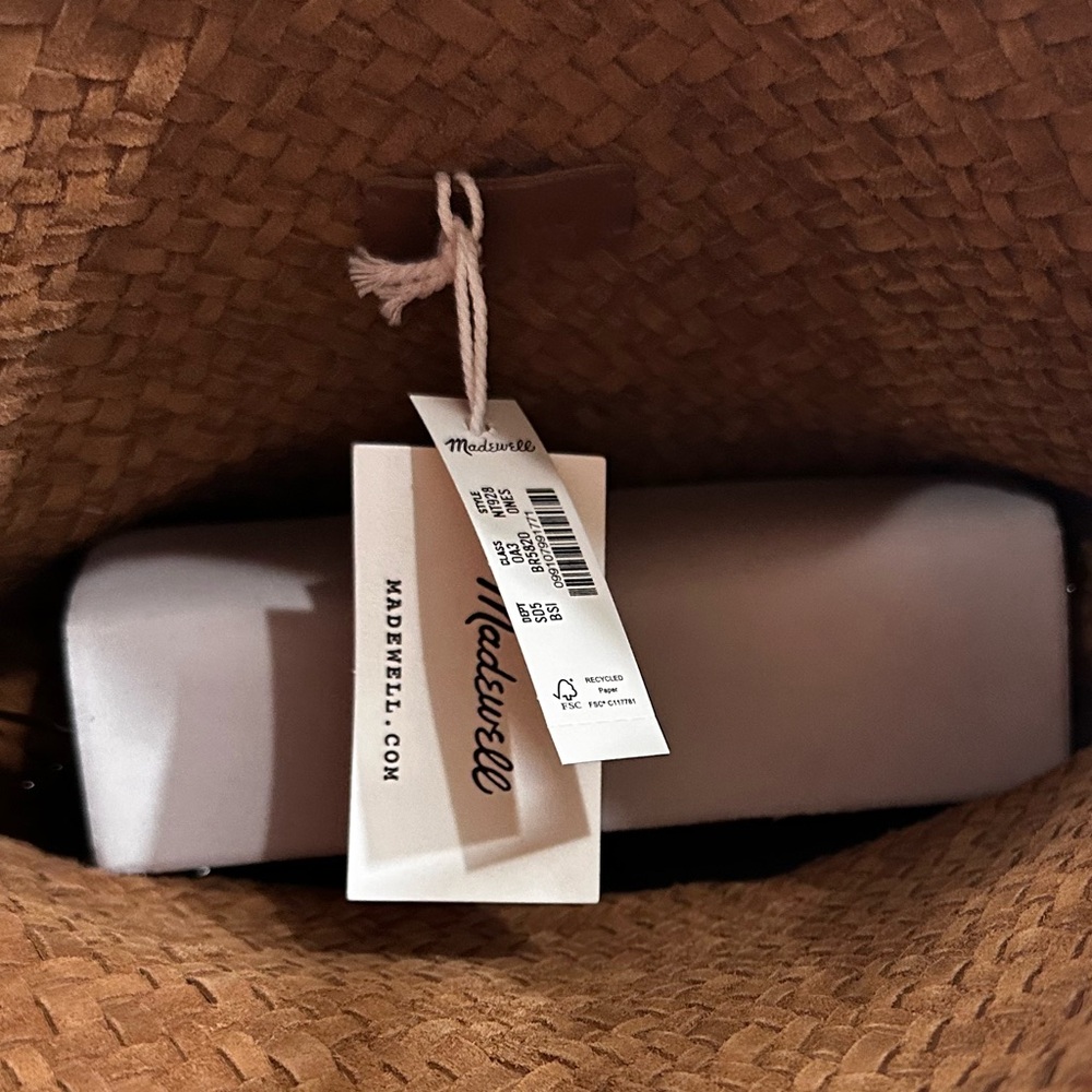Madewell handwoven shoulder bag - caramel leather - Picture 7 of 8